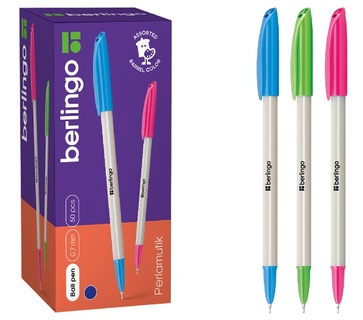 Ручка шариковая "Berlingo.Perlamutik" синяя 0,7мм CBp_70742