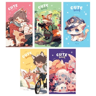 Блокнот А7   48л "Cute anime" склейка Б7cк48 12764 BG