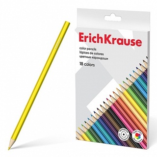 Карандаши 18 цв "Erich Krause" 61790