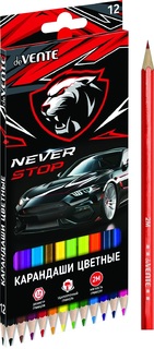 Карандаши 12 цв "deVente.Never Stop" 2М 5022416