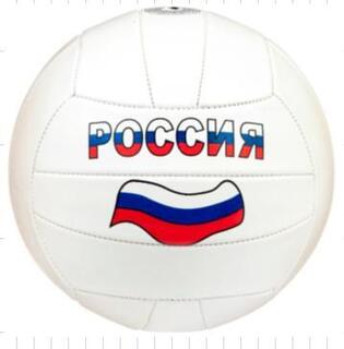 Мяч волейбольный "Россия" 22см 2 слоя VB-2PVC280-RUS 349846