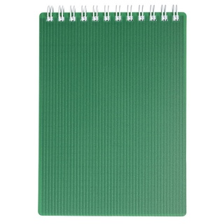Блокнот А7  80л "VELVET" зеленый на гребне пласт.обл 80Б7В1гр_01607 081559 Хатбер