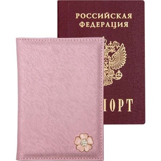 Обложка для паспорта иск.кожа "deVente.Cherry Blossom" 1030487