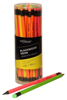 Карандаш ч\гр "Informat.Blackwood" трехгран. с ластиком IFPTNBWT-HB