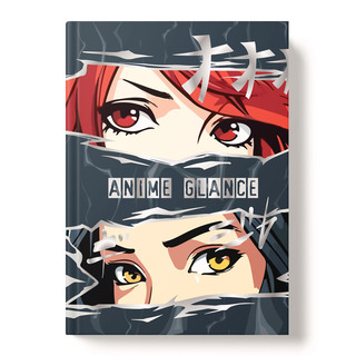 Записная книжка А6+  96л "Аниме.Глаза" тв.переплет 14385 АкХолд