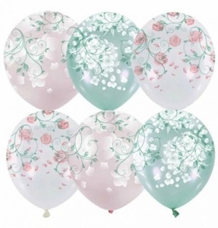 Набор шаров  5 шт "Нежность" (ЦЕНА ЗА НАБОР) 6079895