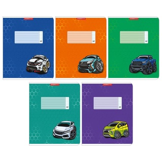 Тетрадь 12л "Машинки" клетка 14333/5 АкХолд