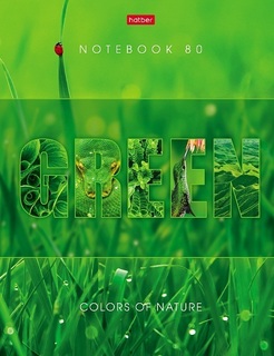 Бизнес-блокнот А5  80л "Гармония цвета" линия тв.пер. 5-цвет.блок 80ББ5В2_29022 Хатбер