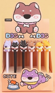 Ручка шариковая "deVente.Doggy" на масляной основе синяя 0,7мм 5073441