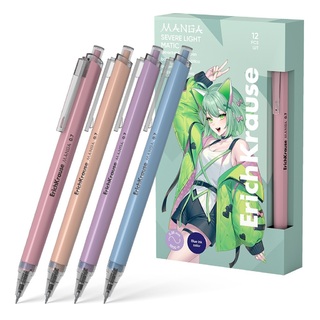 Ручка шариковая "Erich Krause.Essential Matic Manga" синяя автомат 0,7мм 61097