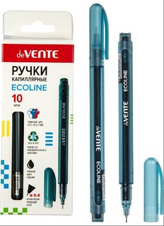 Ручка капиллярная "deVente.Ecoline" черная 0,4мм 5060301