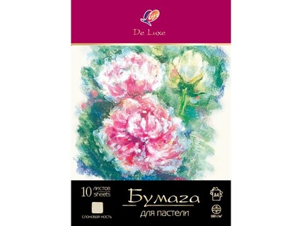 Папка для пастели А4 10л 1цв "Люкс" слоновая кость 160г/м² 32С 2083-08 Луч