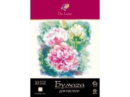 Папка для пастели А3 10л 1цв "Люкс" слоновая кость 160г/м² 32С 2082-08 Луч