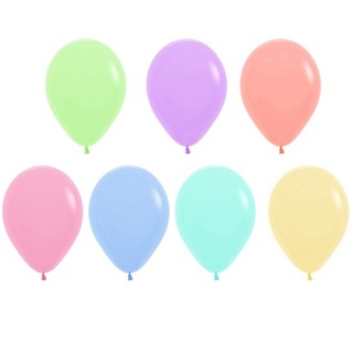 Шары 12" "Macaroon Pastel" (100шт) 202520 Кокос