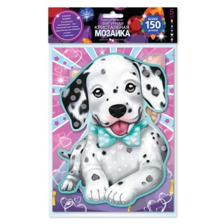 Набор для творчества "Кристальная мозаика.Питомцы.Фигурная" 17*23см CRYSTFIG-114760 385213 (6946)