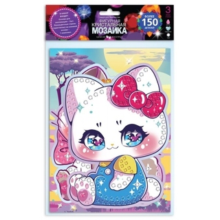 Набор для творчества "Кристальная мозаика.Кавайные.Фигурная" 17*23см CRYSTFIG-114798 385203 (7097)