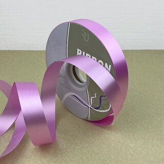 Лента декоративная 2см*100м полипропилен светло-розовая 20*100 S16