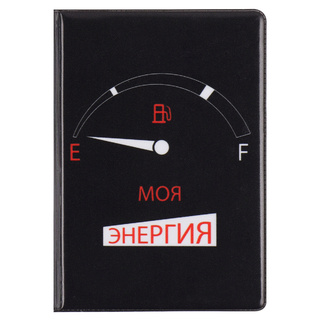 Обложка для паспорта "Энергия" ПВХ 232603 (6292) Кокос