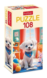 Пазлы Хатбер  108эл "Белые ушки" 108ПЗ4_33209 089716
