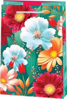 Сумка ламинированная 18*23 "Цветы" 10-30-461