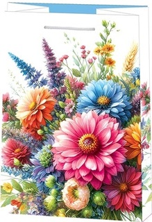 Сумка ламинированная 22*31 "Цветы" 10-40-230