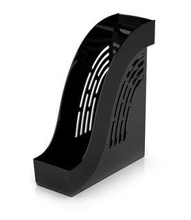 Подставка вертик "Hatber" черная ML_25501