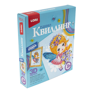 Набор для творчества "Квиллинг.Панно.Фея полей" Квл-028