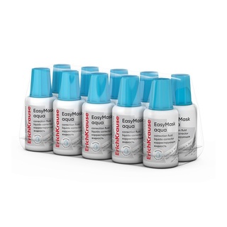 Корректор 20г "ErichKrause.EasyMask Aqua" на водной основе с кисточкой  61926
