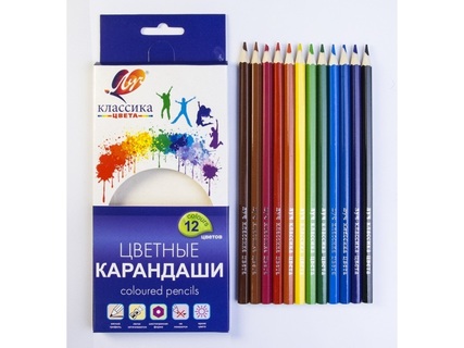 Карандаши 12 цв "Луч.Классика" 29С 1710-08