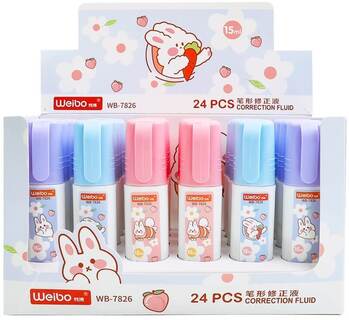 Корректирующая ручка "Weibo.Rabbit" 8мл KO WB-7826