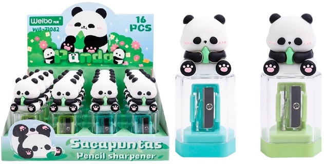 Точилка "Weibo.Panda" с контейнером WB-71082
