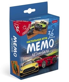 Мемо "Автомобили" 36 карточек 36ИнМ_33629 Хатбер