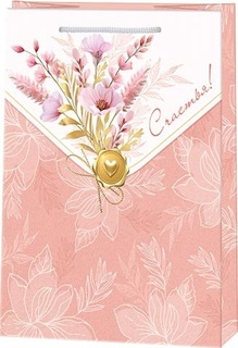 Сумка ламинированная 18*23 "Счастья" 10-30-470