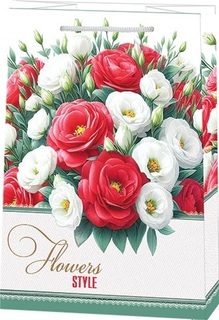Сумка ламинированная 18*23 "Flowers style" 10-30-471