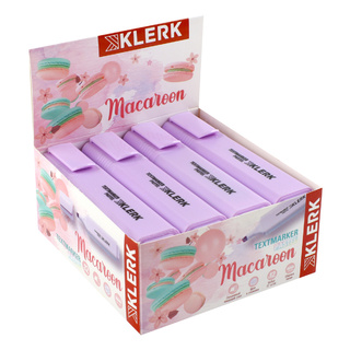 Текстовыделитель "KLERK.Macaroon Pastel" фиолетовый 1-5мм 209074