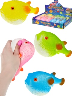 Игрушка "Антистресс.Рыба еж" мялка 12*7см ИК-4370