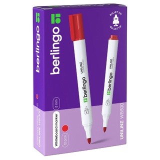 Маркер "Berlingo.Uniline WB300" для белых досок красный 3мм PM6412