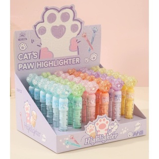 Текстовыделитель "Cat paw" ассорти 1-4мм 252403 (3065) Кокос