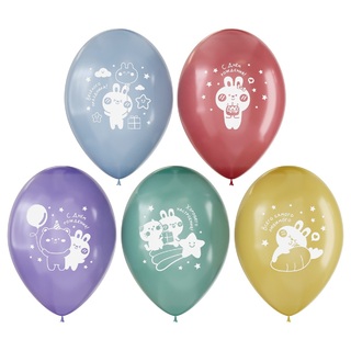Шары 12" "Happy day" (25шт) MS_63393 MESHU