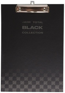 Планшет с зажимом А4 "deVente.TOTAL BLACK" черный с дизайном 3034326