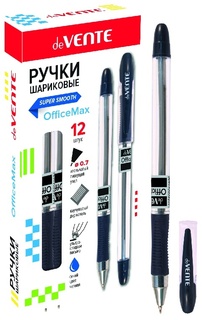 Ручка шариковая "deVente.Все по максимуму" на масляной основе синяя 0,7мм 5073809