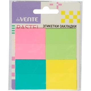 Набор стикеров "deVente.Pastel"  (38*38мм 4*20листов) пластик 2011337