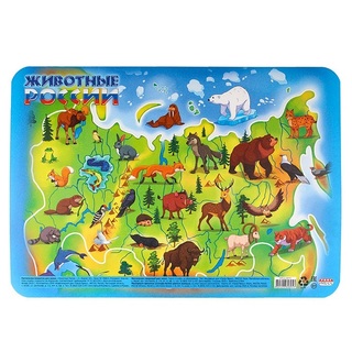 Настольное покрытие "Prof-Press.Животные России" 330*230 НПД-0895