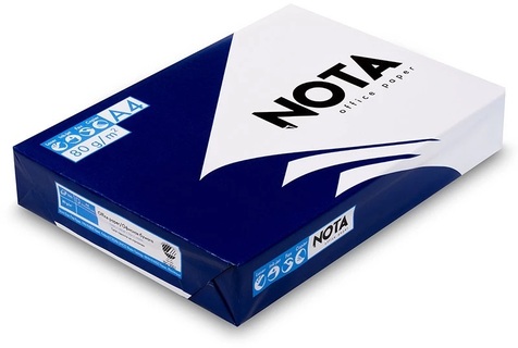 Бумага офисная А4  "NOTA" 500л  80г/м2 0018