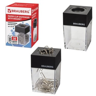 Скрепочница магнитная BRAUBERG 225189