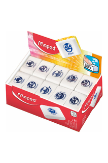 Ластик. "Maped.Essentials Soft.Смайлы" 3,3*2,1см 112911
