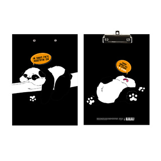 Планшет с зажимом А4 "Кокос.Панда" 3мм 251457