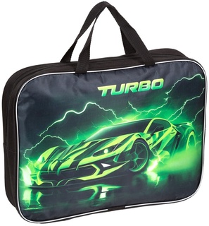 Папка для тетрадей А4 "DeVente.Attomex.Turbo" 1отд 7см молния с ручками 8053582