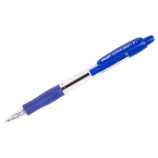 Ручка шариковая "Pilot" BPGP-10R-F Super Grip 0,7мм автомат синяя 32031