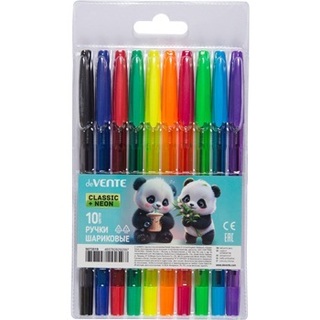 Набор 10 шариковых ручек "deVente.Yummy Panda" 0,7мм 5073519